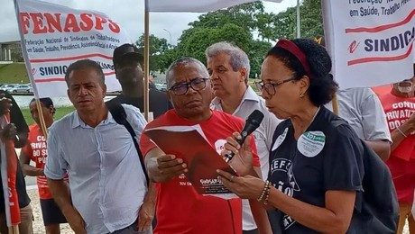 *#24Jan: Diretores do SINTSEP/MS participam do Ato em frente ao Palácio do Planalto que marca Dia do(a) Aposentado(a) e as negociações reabrem com o governo federal