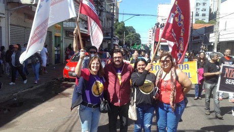 PARTICIPAÇÃO DA POPULAÇÃO  NA GREVE GERAL SUPEROU EXPECTATIVAS