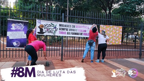 Março, mês de Luta das Mulheres. ColetivA Sempre Vivas