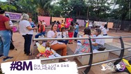 Ato 8 de Março, dia de Luta das Mulheres. ColetivA Sempre Vivas