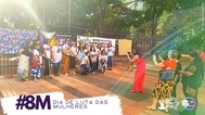 Ato 8 de Março, dia de Luta das Mulheres. ColetivA Sempre Vivas