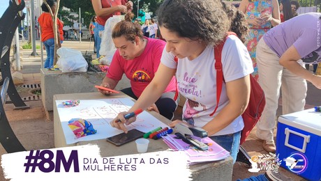 Março, mês de Luta das Mulheres. ColetivA Sempre Vivas