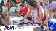 Ato 8 de Março, dia de Luta das Mulheres. ColetivA Sempre Vivas
