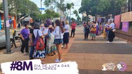 Ato 8 de Março, dia de Luta das Mulheres. ColetivA Sempre Vivas