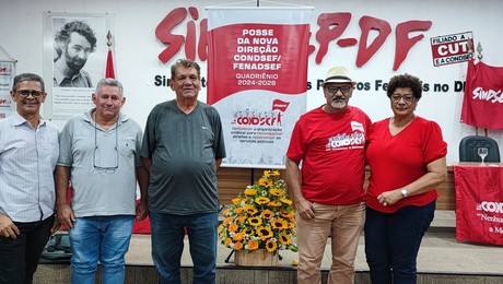 Diretores do SINTSEP/MS tomam posse na nova Direção da Condsef/Fenadsef para o quadriênio 2024/2028