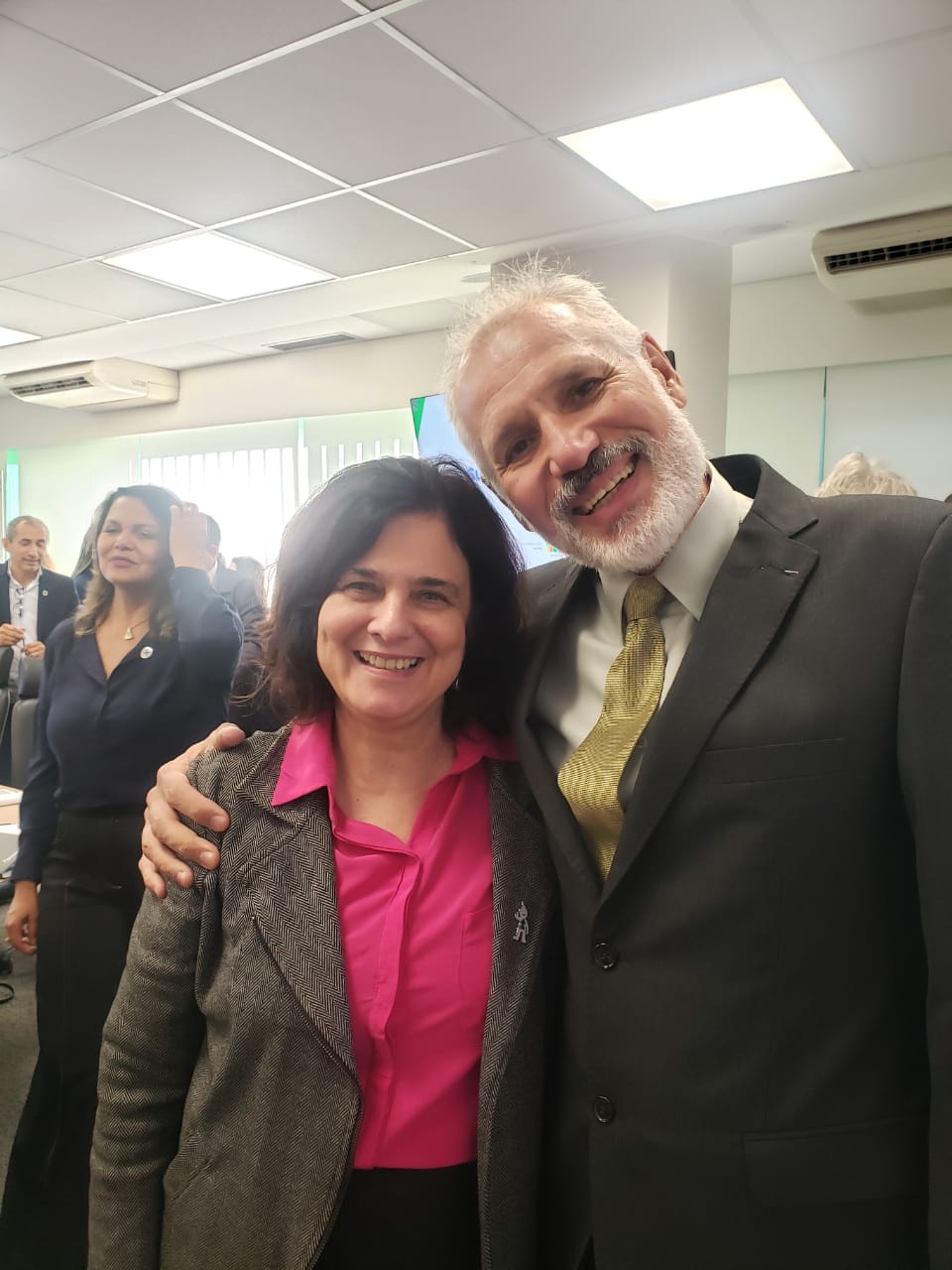 Ministra Nísia Trindade e Ronaldo Costa | Foto: Del Viana SR/MS no Pará