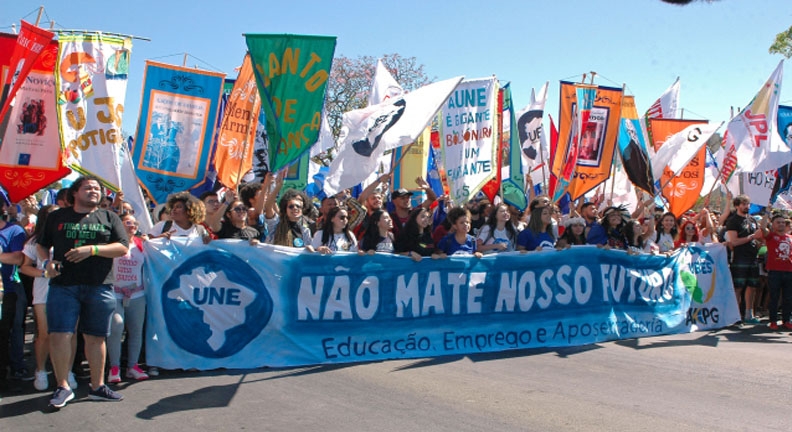 Manifestação Brasília 12 Julho. Foto Rafael Allen